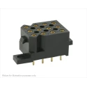 Souriau Sunbank by Eaton SMS Series Straight Surface PCB Socket, 12-Contact, 4 Row, 5.08 mm Pitch, 7.5A, 250V SMS12GE33