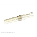 Souriau Sunbank by Eaton 8291 Series Female Crimp Terminal Gold over Nickel, Silver Plating, 14 AWG Wire, 44A 82911464A