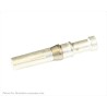 Souriau Sunbank by Eaton 8291 Series Female Crimp Terminal Gold over Nickel, Silver Plating, 14 AWG Wire, 44A 82911464A