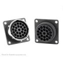 Souriau Sunbank by Eaton UTG Straight 23 Way Flange Connector Male Female Contacts Shell Size 18 Bayonet UTG01823SH