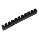 Hammond 1591 Series ABS PCB Card Adapter Enclosure Accessory Black 5 mm x 51 mm x 6 mm 1591Z6