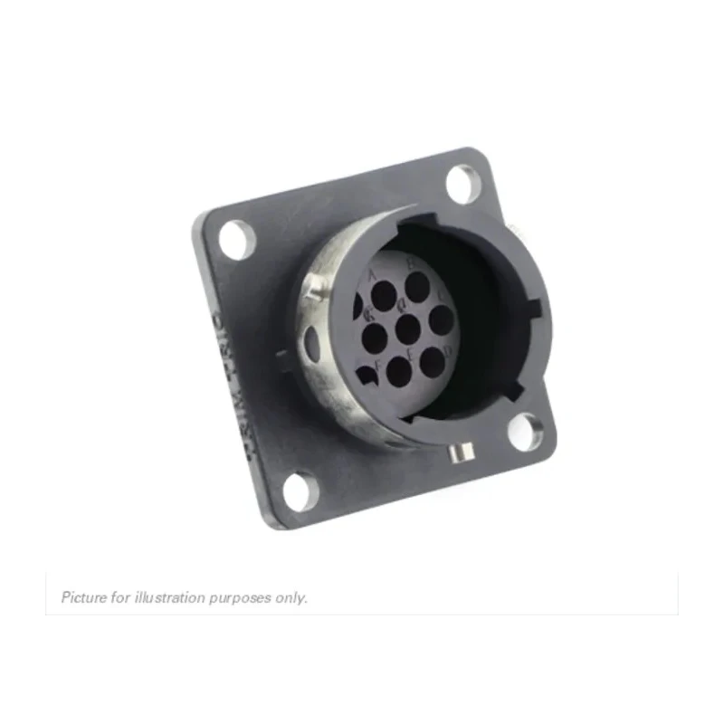 Souriau Sunbank by Eaton UTGX Straight 10 Way Flange Circular Connector Male, Female Contacts, Shell Size 12 UTGX01210P