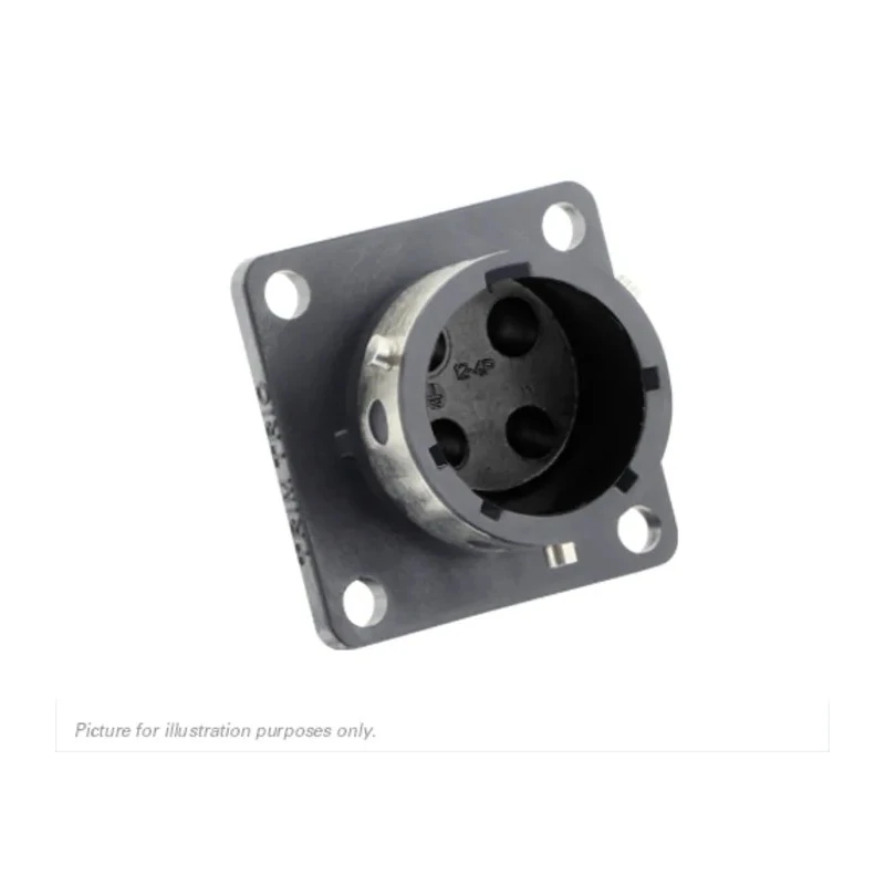 Souriau Sunbank by Eaton UTGX Straight 4 Way Flange Circular Connector Male, Female Contacts, Shell Size 12 UTGX0124P