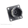 Souriau Sunbank by Eaton UTGX Straight 8 Way Flange Circular Connector Male Grey 500V 10A MIL-DTL-26482 UTGX0128P