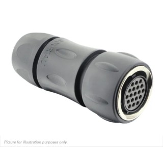 Souriau Sunbank by Eaton Circular Connector 19 Contacts Cable Standard Plug Female IP68 IP69K UTGX6JC1419S