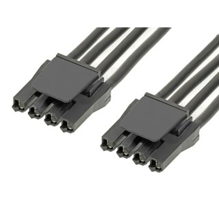 Molex 4 Way Female Super Sabre Wire to Board Cable 600 mm 600V 216010-1043