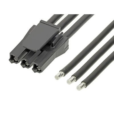 Molex 3 Way Female Super Sabre to 3 Way Unterminated Wire to Board Cable 300 mm 600V 216011-1032