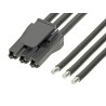 Molex 3 Way Female Super Sabre to 3 Way Unterminated Wire to Board Cable 300 mm 600V 216011-1032