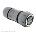 Souriau Sunbank by Eaton Circular Connector 7 Contacts Cable Standard Plug Female IP68 IP69K UTGX6JC14E7S
