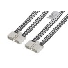 Molex 8 Way Female Edgelock to 8 Way Female Edgelock Wire to Board Cable 600 mm 125V Nylon Jacket 216330-1084