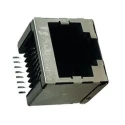 Amphenol Communications Solutions RJE23 Series RJ45 Connector Female PCB Unshielded Vertical 1 Port 8 Way RJE23