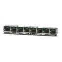 Amphenol Communications Solutions RJ45 Connector Female PCB Unshielded Right Angle 8 Port 8 Way RJE39