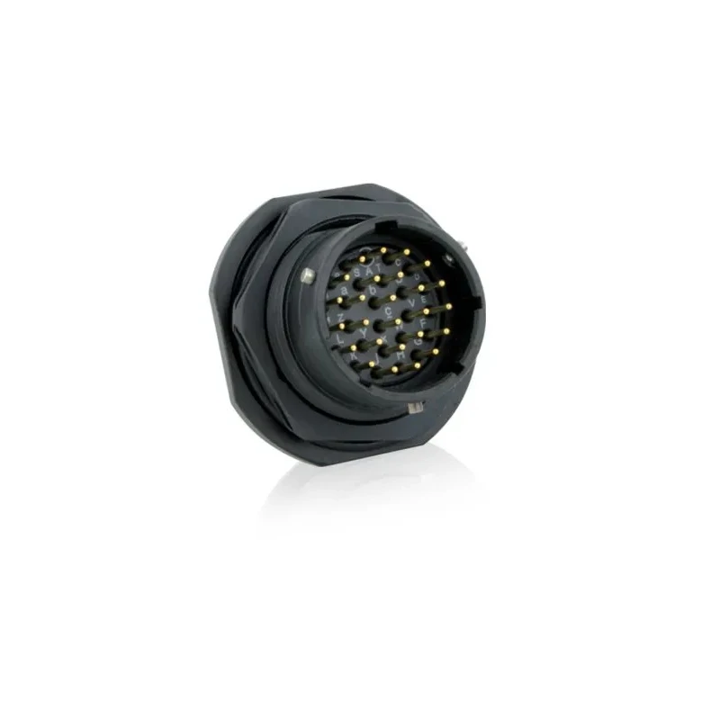 Souriau Sunbank by Eaton Aluminium Straight 3 Way MIL Spec Circular Connector Male Contacts Shell Size 10.07 mm 85107R123P50