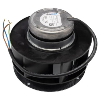 ebm-papst Centrifugal Fan 230V AC 280 m³/h Air Flow 133mm Width 91mm Depth R2S133-AE17-05
