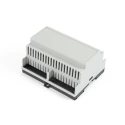 Hammond DIN Rail Enclosure Polycarbonate IP20 UL94-V0 58mm x 70mm x 90mm 1597DIN6GY