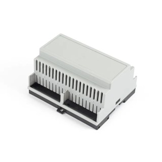 Hammond DIN Rail Enclosure Polycarbonate IP20 UL94-V0 58mm x 70mm x 90mm 1597DIN6GY