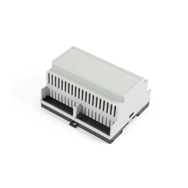 Hammond DIN Rail Enclosure Polycarbonate IP20 UL94-V0 58mm x 70mm x 90mm 1597DIN6GY