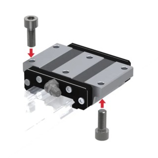 THK Linear Guide Carriage HRW Series , 14.2 kN Dynamic Load, Carriage Length 72.8mm, Carriage Width 62mm HRW27CR1SS(GK)