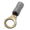 TE Connectivity STRATO-THERM Insulated Ring Terminal 10 Stud Size 20 AWG Wire Size Grey 1577624-1