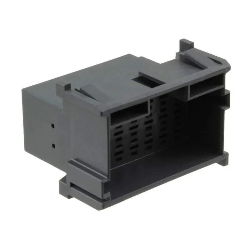 TE Connectivity Timer Fibreglass Reinforced Polybutylene Terephthalate Male 21 Way Automotive Connector Housing 1-967630-2