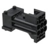 TE Connectivity Fibreglass Reinforced Polybutylene Terephthalate Female 6 Way Housing for Male Terminals 1-962349-1