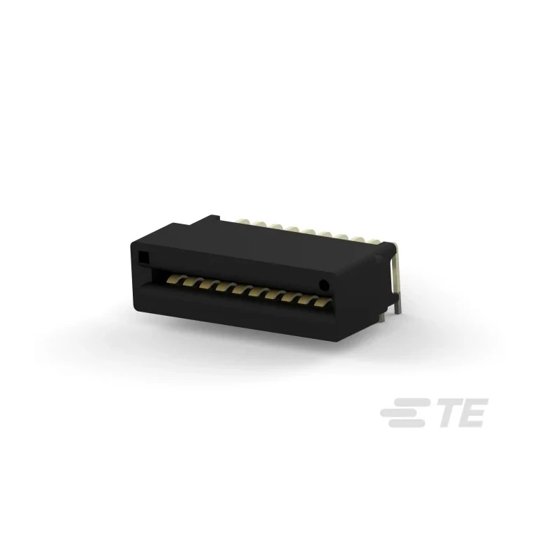 TE Connectivity CONN SEC II Series Right Angle Edge Connector Female PCB 20-Contacts 2.54 mm Pitch 2 Row 5650118-2