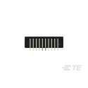 TE Connectivity CONN SEC II Series Right Angle Edge Connector Female PCB 20-Contacts 2.54 mm Pitch 2 Row 5650118-2