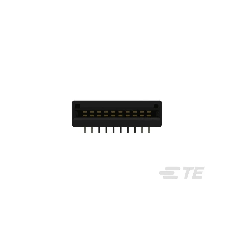 TE Connectivity CONN SEC II Series Right Angle Edge Connector Female PCB 20-Contacts 2.54 mm Pitch 2 Row 5650118-2