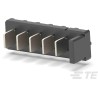 TE Connectivity Vertical Board PCB Header 5 Contact(s) 5 mm Pitch 1 Row Shrouded 5787430-1