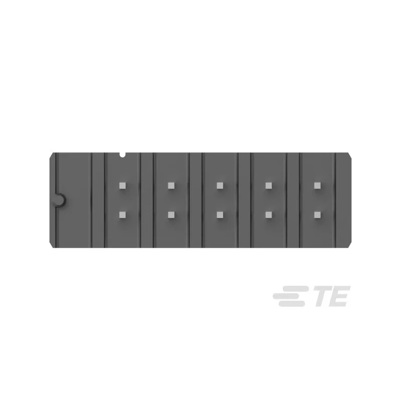 TE Connectivity Vertical Board PCB Header 5 Contact(s) 5 mm Pitch 1 Row Shrouded 5787430-1