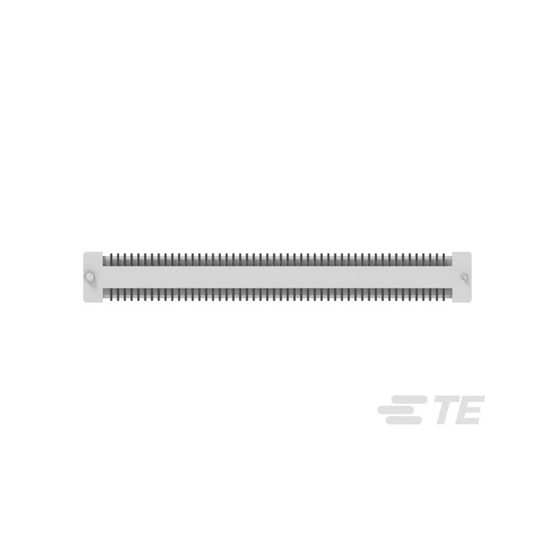 TE Connectivity Free Height Series Vertical Board PCB Header, 100 Contacts, 0.8 mm Pitch, 2 Row, Shrouded 5177986-4