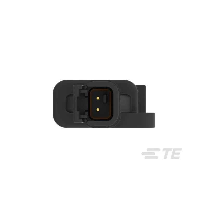 TE Connectivity DTM Automotive Connector Housing Male Black Free Hanging 2 Contacts Wire & Cable Termination DTM04-2P-P007