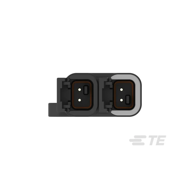 TE Connectivity DTM Automotive Connector Housing Male Black Free Hanging 2 Contacts Wire & Cable Termination DTM04-2P-P007