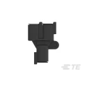 TE Connectivity DTM Automotive Connector Housing Male Black Free Hanging 2 Contacts Wire & Cable Termination DTM04-2P-P007
