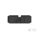 TE Connectivity DTM Automotive Connector Housing Male Black Free Hanging 2 Contacts Wire & Cable Termination DTM04-2P-P007