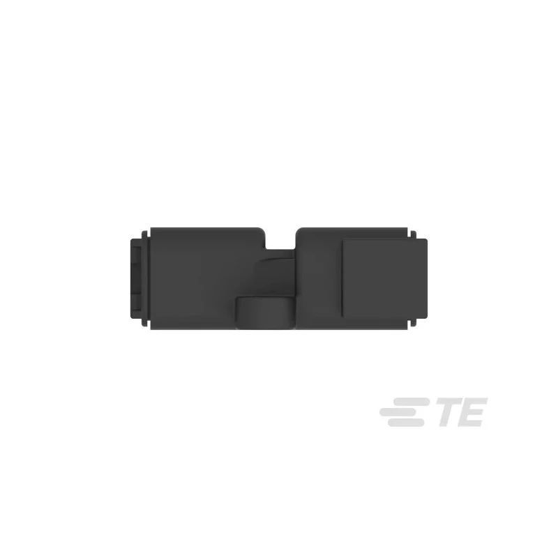 TE Connectivity DTM Automotive Connector Housing Male Black Free Hanging 2 Contacts Wire & Cable Termination DTM04-2P-P007