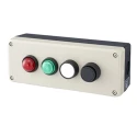 Idec Grey Polycarbonate FB Control Station Enclosure with 4 Holes 22 mm Diameter FB3W-413Z