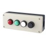 Idec Grey Polycarbonate FB Control Station Enclosure with 4 Holes 22 mm Diameter FB3W-413Z