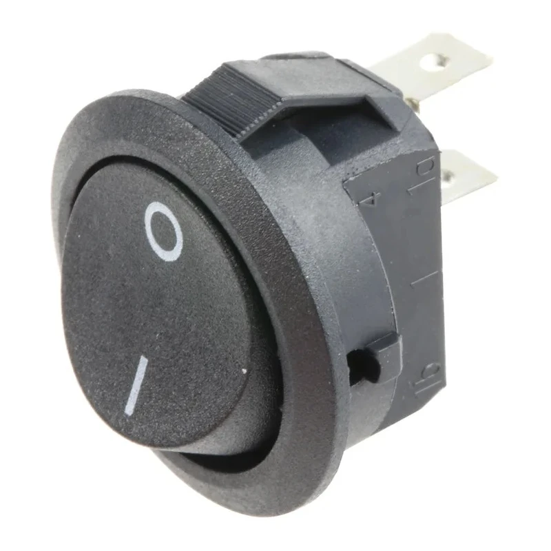 Marquardt SPST On-Off On-Off Rocker Switch Panel Polyamide Housing 12A 20 mm Cutout IP40 1881.1106