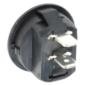 Marquardt SPST On-Off On-Off Rocker Switch Panel Polyamide Housing 12A 20 mm Cutout IP40 1881.1106