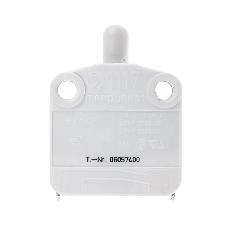 Marquardt Door Micro Switch SPST Plunger Maintained 16 A IP40 -40 °C to 85 °C 