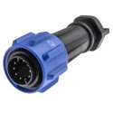 Bulgin Buccaneer 900 Series Circular Connector, 10 Contacts, Standard Cable Plug, Male, IP68, 250V, Screw PXA911/10/P