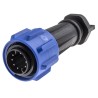 Bulgin Buccaneer 900 Series Circular Connector, 10 Contacts, Standard Cable Plug, Male, IP68, 250V, Screw PXA911/10/P