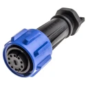Bulgin Circular Connector 10 Contacts Cable Standard Socket Female IP68 Buccaneer 900 Series PXA911/10/S