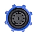Bulgin Circular Connector 10 Contacts Cable Standard Socket Female IP68 Buccaneer 900 Series PXA911/10/S
