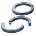 PMA Nickel Plated Brass Conduit Fitting Ring, Polyamide 6 Material, Black Colour, 23 mm Nominal Size, M25 Thread WPS-NW23