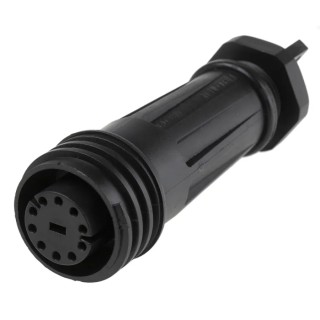 Bulgin Buccaneer 900 Series Circular Connector, 10 Contacts, Cable Mount, Socket, Female, IP68, 250V, 10A PXA921/10/S