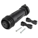 Bulgin Buccaneer 900 Series Circular Connector, 10 Contacts, Cable Mount, Socket, Female, IP68, 250V, 10A PXA921/10/S