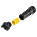 Bulgin Buccaneer 900 Series Circular Connector, 10 Contacts, Cable Mount, Socket, Female, IP68, 250V, 10A PXA921/10/S