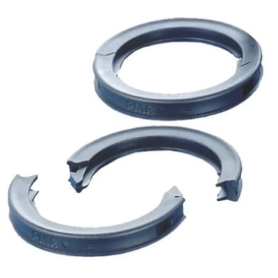 PMA Conduit Fitting Nickel Plated Brass Ring, 17 mm Nominal Size, M20 Thread, Polyamide 6, Black, IP68/IP69/IPX9 WPS-NW17